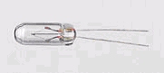 lamp with wire tails