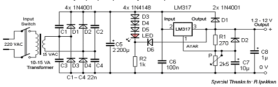 Power suply schematic
