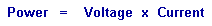 Power formula
